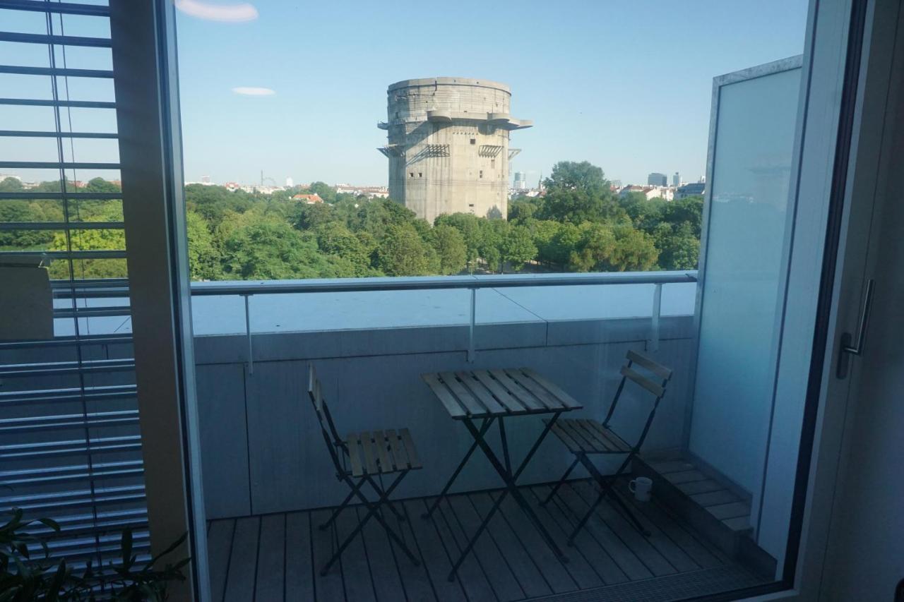Augartenblick Penthaus 17 - Blick Zum Riesenrad Wien Eksteriør billede