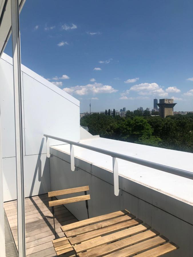 Augartenblick Penthaus 17 - Blick Zum Riesenrad Wien Eksteriør billede