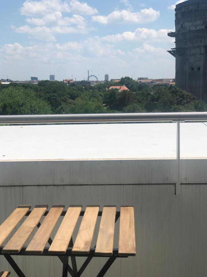 Augartenblick Penthaus 17 - Blick Zum Riesenrad Wien Eksteriør billede
