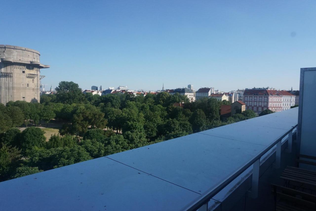 Augartenblick Penthaus 17 - Blick Zum Riesenrad Wien Eksteriør billede